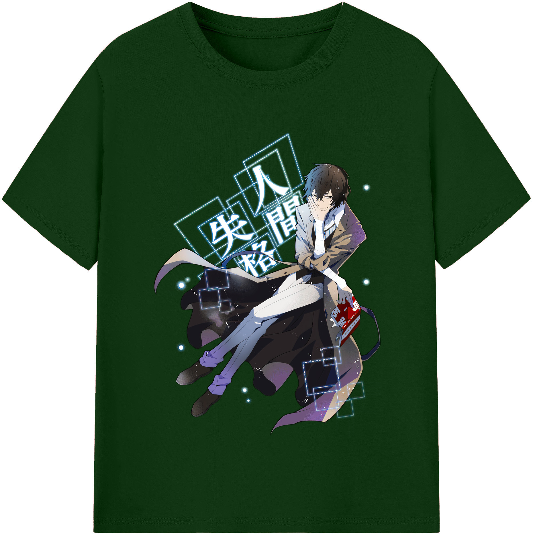 （画像用） 文豪ストレイドッグス Bungo Stray Dogs 綿100％半袖Tシャツ（フロントプリント）